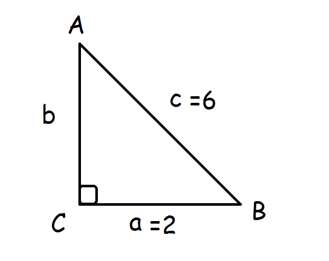 How To Solve A Right Triangle For Abc Solution Sketch Figure And Solve Each Right Triangle Abc 5966